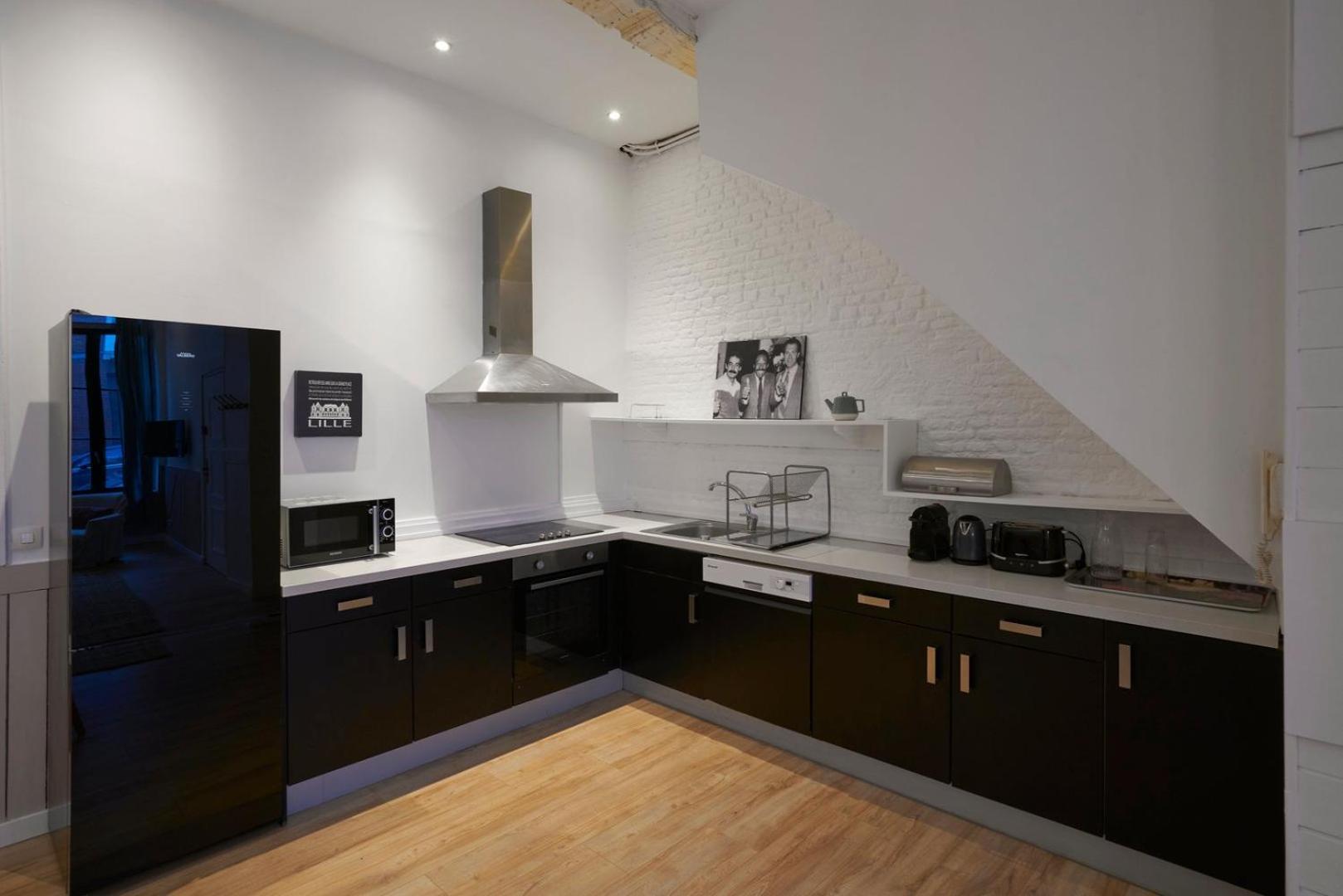Old Lille: Charming Renovated Apartment Exterior photo
